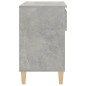 vidaXL Schuhregal Betongrau 70x36x60 cm Holzwerkstoff vidaXL Schuhregal Betongrau 70x36x60 cm Holzwerkstoff