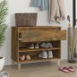 vidaXL Schuhregal Räuchereiche 70x36x60 cm Holzwerkstoff vidaXL Schuhregal Räuchereiche 70x36x60 cm Holzwerkstoff
