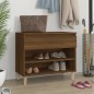 vidaXL Schuhregal Braun Eichen-Optik 70x36x60 cm Holzwerkstoff vidaXL Schuhregal Braun Eichen-Optik 70x36x60 cm Holzwerkstoff