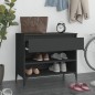 vidaXL Schuhregal Schwarz 70x36x60 cm Holzwerkstoff vidaXL Schuhregal Schwarz 70x36x60 cm Holzwerkstoff