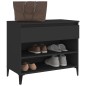 vidaXL Schuhregal Schwarz 70x36x60 cm Holzwerkstoff vidaXL Schuhregal Schwarz 70x36x60 cm Holzwerkstoff