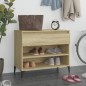 vidaXL Schuhregal Sonoma-Eiche 70x36x60 cm Holzwerkstoff vidaXL Schuhregal Sonoma-Eiche 70x36x60 cm Holzwerkstoff