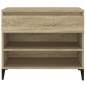 vidaXL Schuhregal Sonoma-Eiche 70x36x60 cm Holzwerkstoff vidaXL Schuhregal Sonoma-Eiche 70x36x60 cm Holzwerkstoff