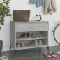 vidaXL Schuhregal Betongrau 70x36x60 cm Holzwerkstoff vidaXL Schuhregal Betongrau 70x36x60 cm Holzwerkstoff
