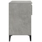 vidaXL Schuhregal Betongrau 70x36x60 cm Holzwerkstoff vidaXL Schuhregal Betongrau 70x36x60 cm Holzwerkstoff