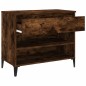 vidaXL Schuhregal Räuchereiche 70x36x60 cm Holzwerkstoff vidaXL Schuhregal Räuchereiche 70x36x60 cm Holzwerkstoff