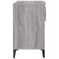vidaXL Schuhregal Grau Sonoma 70x36x60 cm Holzwerkstoff vidaXL Schuhregal Grau Sonoma 70x36x60 cm Holzwerkstoff