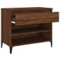 vidaXL Schuhregal Braun Eichen-Optik 70x36x60 cm Holzwerkstoff vidaXL Schuhregal Braun Eichen-Optik 70x36x60 cm Holzwerkstoff