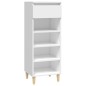 vidaXL Schuhschrank Weiß 40x36x105 cm Holzwerkstoff vidaXL Schuhschrank Weiß 40x36x105 cm Holzwerkstoff