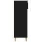 vidaXL Schuhschrank Schwarz 40x36x105 cm Holzwerkstoff vidaXL Schuhschrank Schwarz 40x36x105 cm Holzwerkstoff