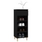 vidaXL Schuhschrank Schwarz 40x36x105 cm Holzwerkstoff vidaXL Schuhschrank Schwarz 40x36x105 cm Holzwerkstoff