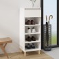 vidaXL Schuhschrank Hochglanz-Weiß 40x36x105 cm Holzwerkstoff vidaXL Schuhschrank Hochglanz-Weiß 40x36x105 cm Holzwerkstoff
