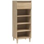 vidaXL Schuhschrank Sonoma-Eiche 40x36x105 cm Holzwerkstoff vidaXL Schuhschrank Sonoma-Eiche 40x36x105 cm Holzwerkstoff
