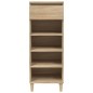 vidaXL Schuhschrank Sonoma-Eiche 40x36x105 cm Holzwerkstoff vidaXL Schuhschrank Sonoma-Eiche 40x36x105 cm Holzwerkstoff