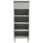 vidaXL Schuhschrank Betongrau 40x36x105 cm Holzwerkstoff vidaXL Schuhschrank Betongrau 40x36x105 cm Holzwerkstoff