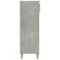 vidaXL Schuhschrank Betongrau 40x36x105 cm Holzwerkstoff vidaXL Schuhschrank Betongrau 40x36x105 cm Holzwerkstoff