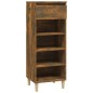vidaXL Schuhschrank Räuchereiche 40x36x105 cm Holzwerkstoff vidaXL Schuhschrank Räuchereiche 40x36x105 cm Holzwerkstoff