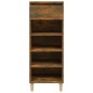 vidaXL Schuhschrank Räuchereiche 40x36x105 cm Holzwerkstoff vidaXL Schuhschrank Räuchereiche 40x36x105 cm Holzwerkstoff
