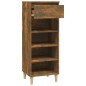 vidaXL Schuhschrank Räuchereiche 40x36x105 cm Holzwerkstoff vidaXL Schuhschrank Räuchereiche 40x36x105 cm Holzwerkstoff