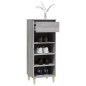vidaXL Schuhschrank Grau Sonoma 40x36x105 cm Holzwerkstoff vidaXL Schuhschrank Grau Sonoma 40x36x105 cm Holzwerkstoff