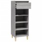 vidaXL Schuhschrank Grau Sonoma 40x36x105 cm Holzwerkstoff vidaXL Schuhschrank Grau Sonoma 40x36x105 cm Holzwerkstoff