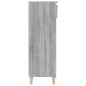 vidaXL Schuhschrank Grau Sonoma 40x36x105 cm Holzwerkstoff vidaXL Schuhschrank Grau Sonoma 40x36x105 cm Holzwerkstoff