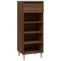 vidaXL Schuhschrank Braun Eichen-Optik 40x36x105 cm Holzwerkstoff vidaXL Schuhschrank Braun Eichen-Optik 40x36x105 cm Holzwerkstoff