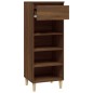 vidaXL Schuhschrank Braun Eichen-Optik 40x36x105 cm Holzwerkstoff vidaXL Schuhschrank Braun Eichen-Optik 40x36x105 cm Holzwerkstoff