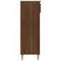 vidaXL Schuhschrank Braun Eichen-Optik 40x36x105 cm Holzwerkstoff vidaXL Schuhschrank Braun Eichen-Optik 40x36x105 cm Holzwerkstoff