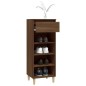 vidaXL Schuhschrank Braun Eichen-Optik 40x36x105 cm Holzwerkstoff vidaXL Schuhschrank Braun Eichen-Optik 40x36x105 cm Holzwerkstoff
