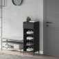 vidaXL Schuhregal Schwarz 40x36x105 cm Holzwerkstoff vidaXL Schuhregal Schwarz 40x36x105 cm Holzwerkstoff