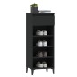 vidaXL Schuhregal Schwarz 40x36x105 cm Holzwerkstoff vidaXL Schuhregal Schwarz 40x36x105 cm Holzwerkstoff