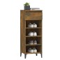 vidaXL Schuhregal Räuchereiche 40x36x105 cm Holzwerkstoff vidaXL Schuhregal Räuchereiche 40x36x105 cm Holzwerkstoff