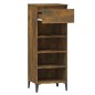 vidaXL Schuhregal Räuchereiche 40x36x105 cm Holzwerkstoff vidaXL Schuhregal Räuchereiche 40x36x105 cm Holzwerkstoff
