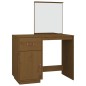 vidaXL Schminktisch Honigbraun 95x50x134 cm Massivholz Kiefer vidaXL Schminktisch Honigbraun 95x50x134 cm Massivholz Kiefer