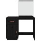 vidaXL Schminktisch Schwarz 95x50x134 cm Massivholz Kiefer vidaXL Schminktisch Schwarz 95x50x134 cm Massivholz Kiefer