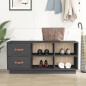 vidaXL Schuhbank Grau 100x34x45 cm Massivholz Kiefer vidaXL Schuhbank Grau 100x34x45 cm Massivholz Kiefer