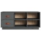 vidaXL Schuhbank Grau 100x34x45 cm Massivholz Kiefer vidaXL Schuhbank Grau 100x34x45 cm Massivholz Kiefer
