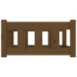 vidaXL Hundebett Braun 75,5x55,5x28 cm Massivholz Kiefer vidaXL Hundebett Braun 75,5x55,5x28 cm Massivholz Kiefer