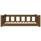 vidaXL Hundebett Honigbraun 95,5x65,5x28 cm Massivholz Kiefer vidaXL Hundebett Honigbraun 95,5x65,5x28 cm Massivholz Kiefer