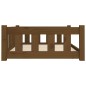 vidaXL Hundebett Honigbraun 95,5x65,5x28 cm Massivholz Kiefer vidaXL Hundebett Honigbraun 95,5x65,5x28 cm Massivholz Kiefer