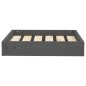 vidaXL Hundebett Grau 51,5x44x9 cm Massivholz Kiefer vidaXL Hundebett Grau 51,5x44x9 cm Massivholz Kiefer