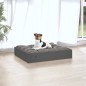 vidaXL Hundebett Grau 51,5x44x9 cm Massivholz Kiefer vidaXL Hundebett Grau 51,5x44x9 cm Massivholz Kiefer