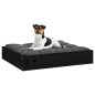 vidaXL Hundebett Schwarz 51,5x44x9 cm Massivholz Kiefer vidaXL Hundebett Schwarz 51,5x44x9 cm Massivholz Kiefer
