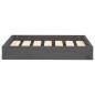 vidaXL Hundebett Grau 61,5x49x9 cm Massivholz Kiefer vidaXL Hundebett Grau 61,5x49x9 cm Massivholz Kiefer