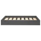 vidaXL Hundebett Grau 71,5x54x9 cm Massivholz Kiefer vidaXL Hundebett Grau 71,5x54x9 cm Massivholz Kiefer