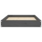 vidaXL Hundebett Grau 71,5x54x9 cm Massivholz Kiefer vidaXL Hundebett Grau 71,5x54x9 cm Massivholz Kiefer