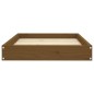 vidaXL Hundebett Honigbraun 71,5x54x9 cm Massivholz Kiefer vidaXL Hundebett Honigbraun 71,5x54x9 cm Massivholz Kiefer