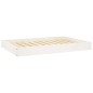 vidaXL Hundebett Weiß 91,5x64x9 cm Massivholz Kiefer vidaXL Hundebett Weiß 91,5x64x9 cm Massivholz Kiefer