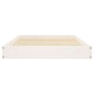 vidaXL Hundebett Weiß 91,5x64x9 cm Massivholz Kiefer vidaXL Hundebett Weiß 91,5x64x9 cm Massivholz Kiefer